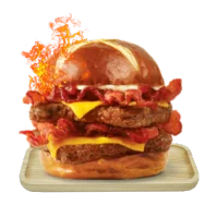 Pretzel Baconator

