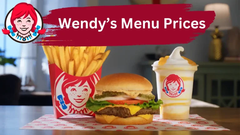 Wendy’s Menu with Prices ( January 2025 )