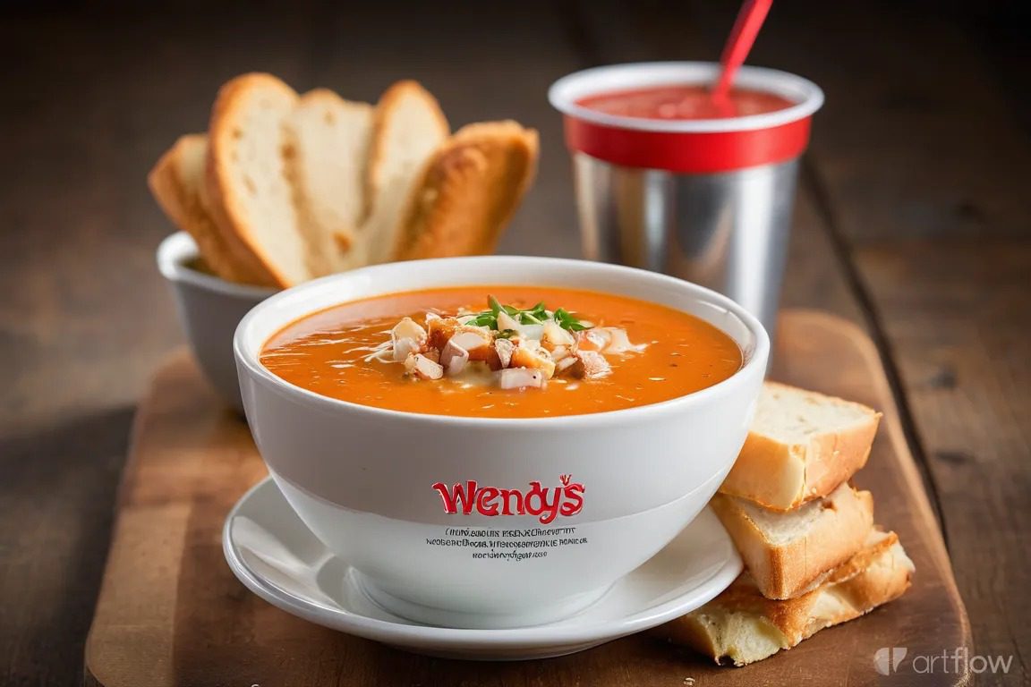 Wendy's Soup Menu with Prices