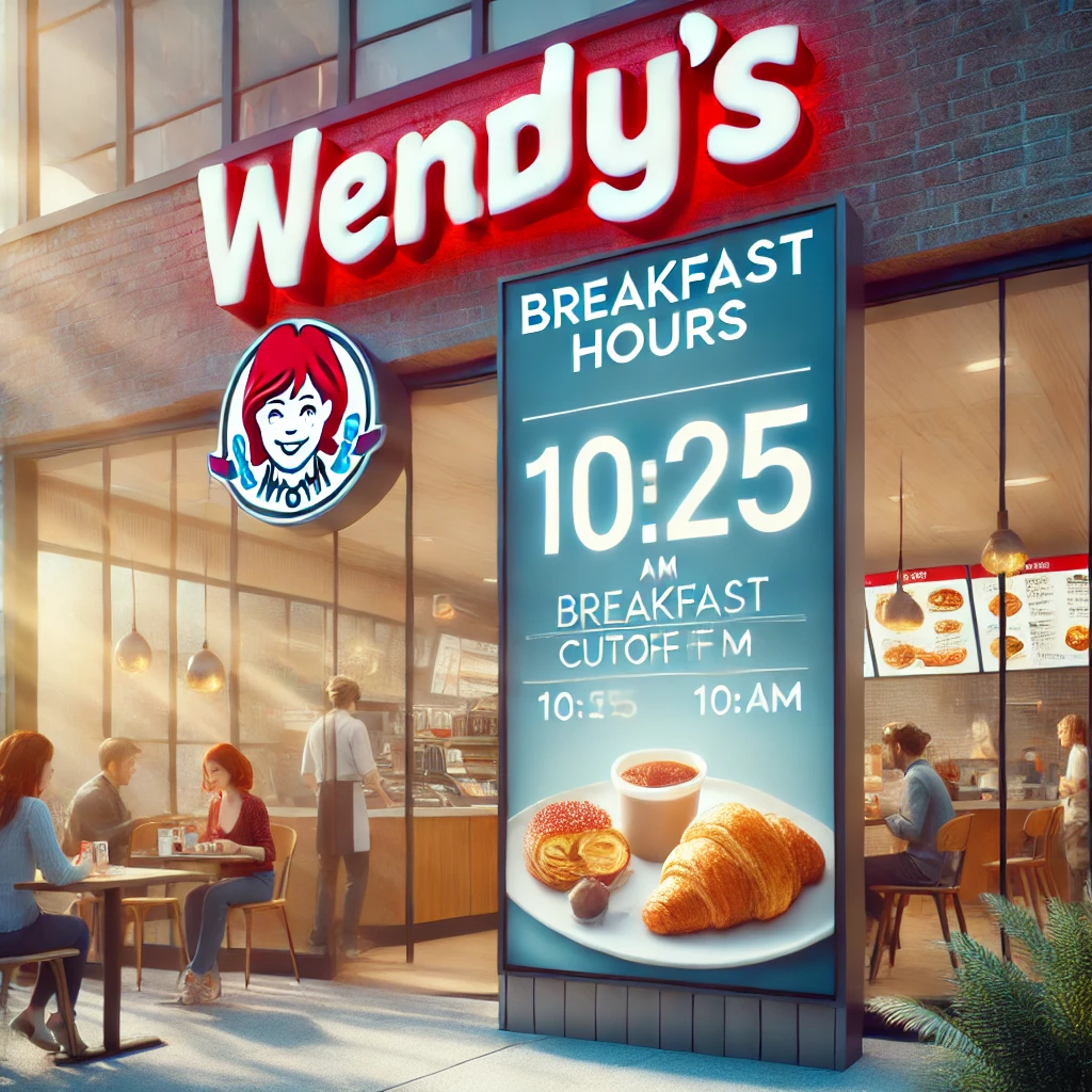 What Time Does Wendy's Serve and Stop Serving Breakfast