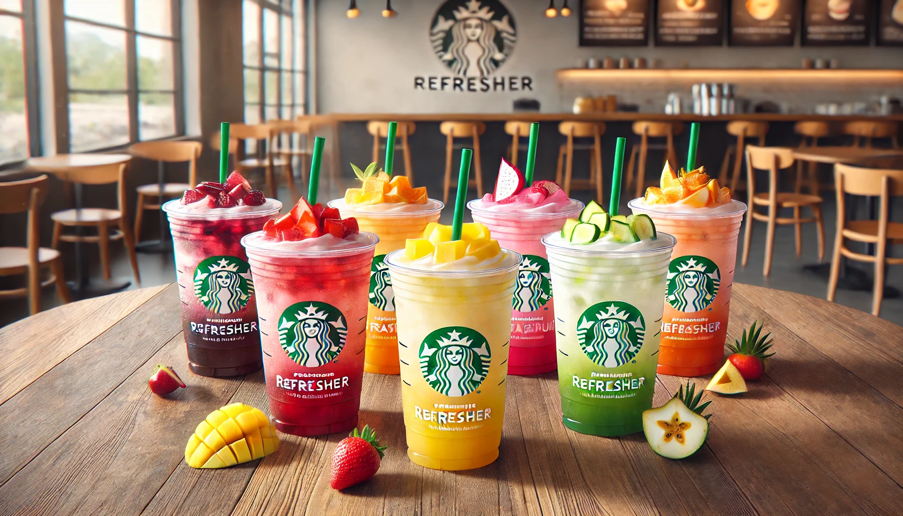 Starbucks Refreshers Menu