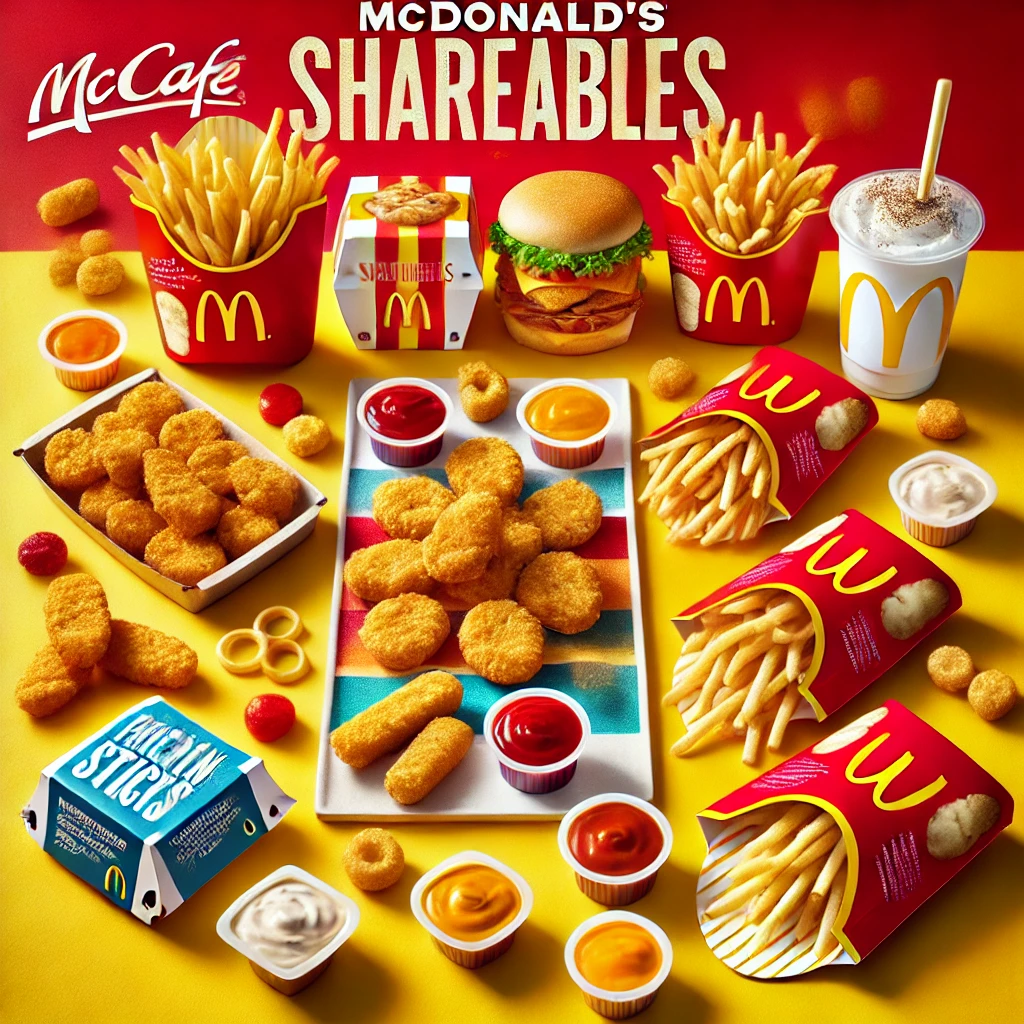 McDonald’s Shareables Menu: A Tasty Treat for Everyone!