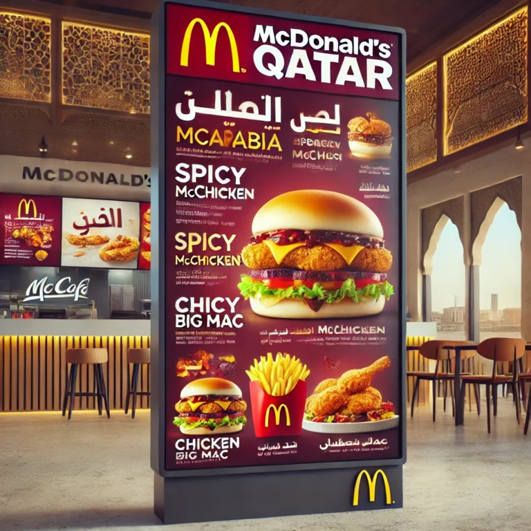 McDonald’s Qatar Menu