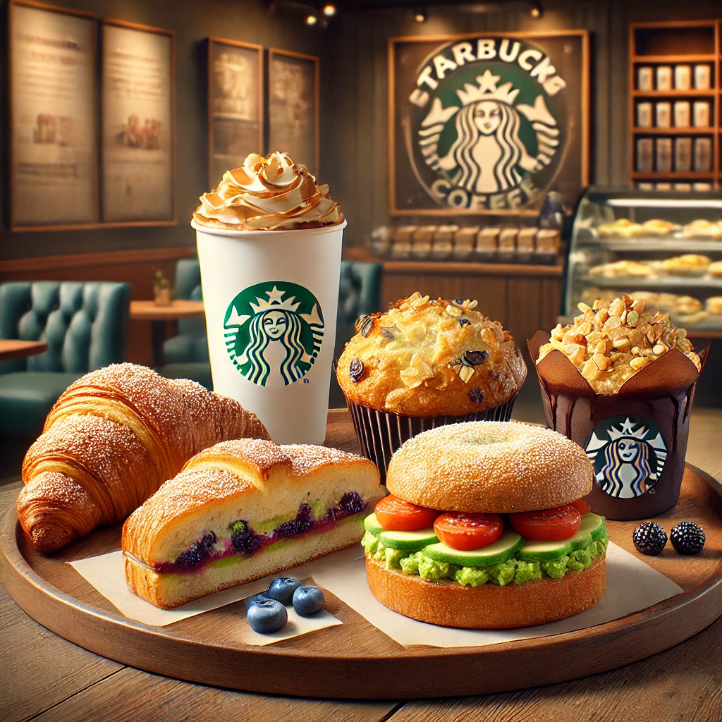 Starbucks 2025 Food Menu – New Breakfast and Pastry Selections