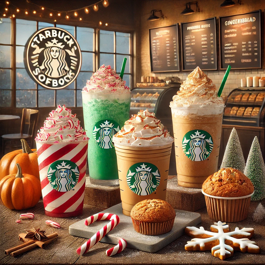 New Starbucks Seasonal Specials items
