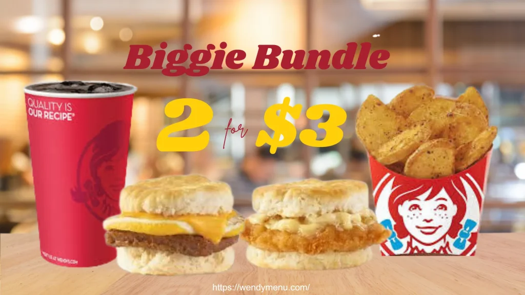 2 for $3 Biggie Bundles