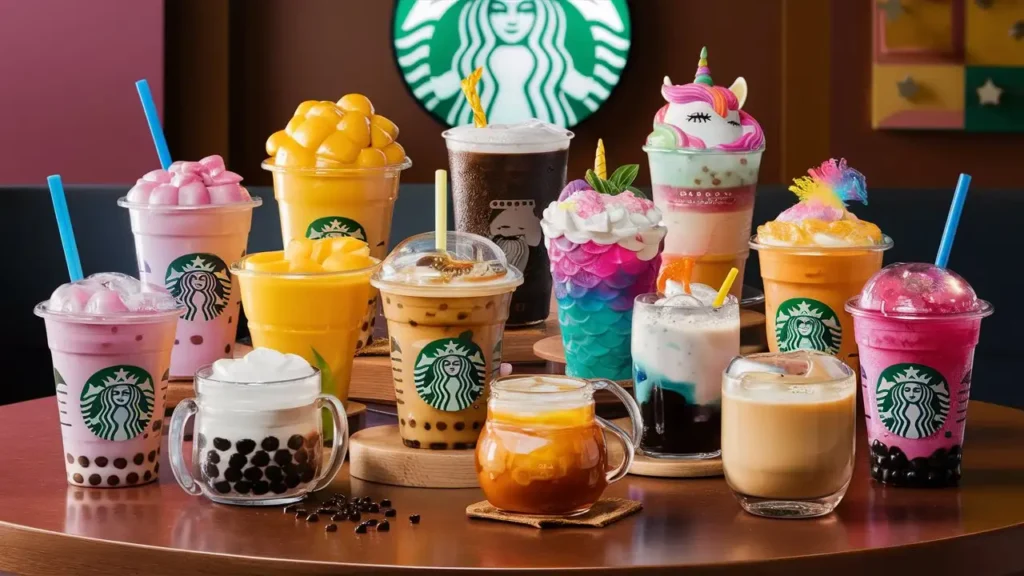 Starbucks Boba Menu Options