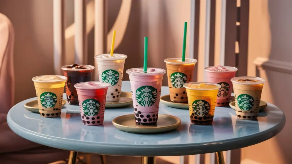 Starbucks Boba Menu Options