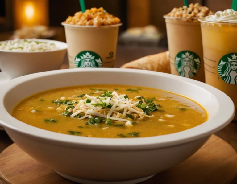 Starbucks Soup Menu