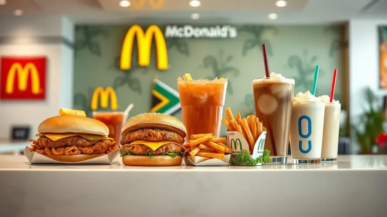 McDonald’s Menu SA With Prices in 2025