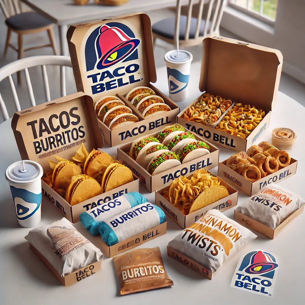 Taco Bell Boxes Menu