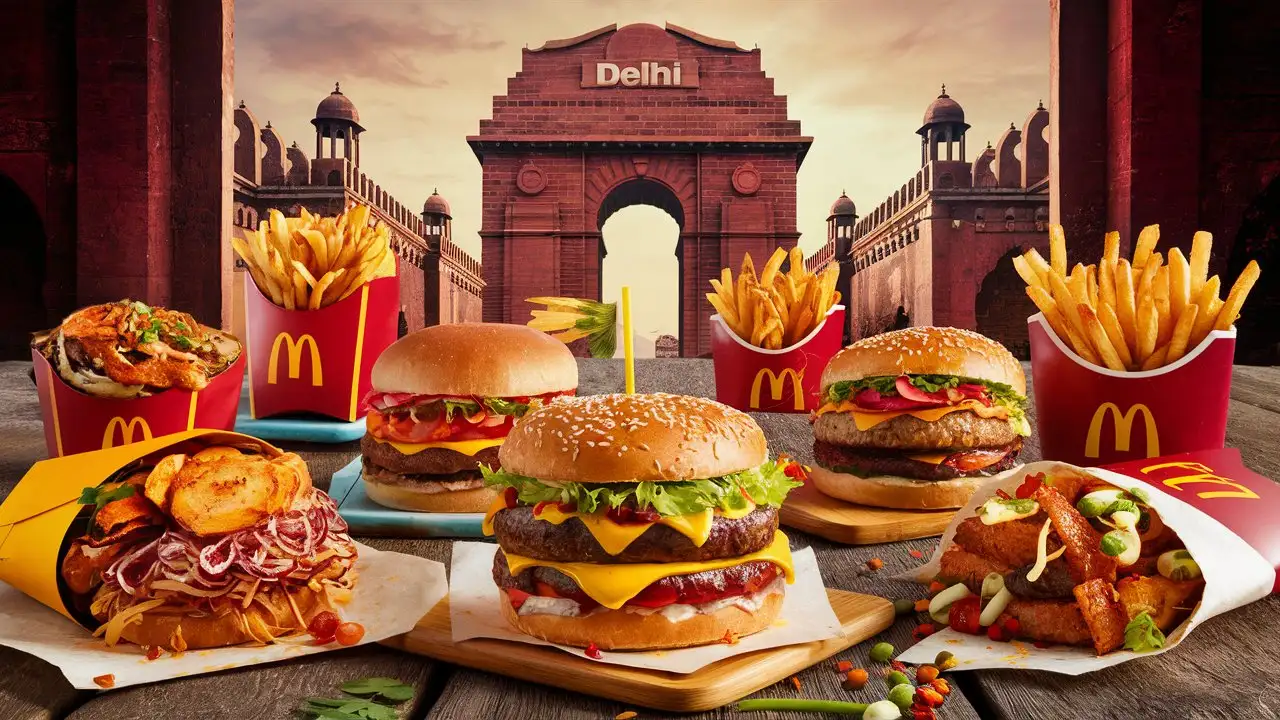 McDonald's Menu Delhi