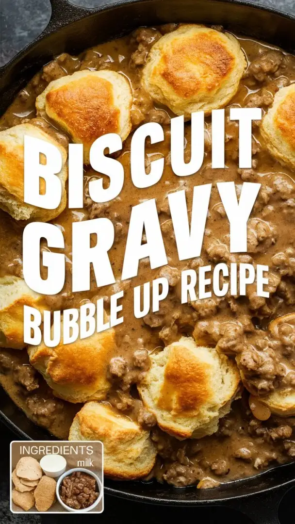 Biscuit and Gravy Bubble Up
