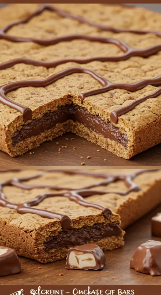 Decadent Twix-Inspired Cookie Bar Recipe