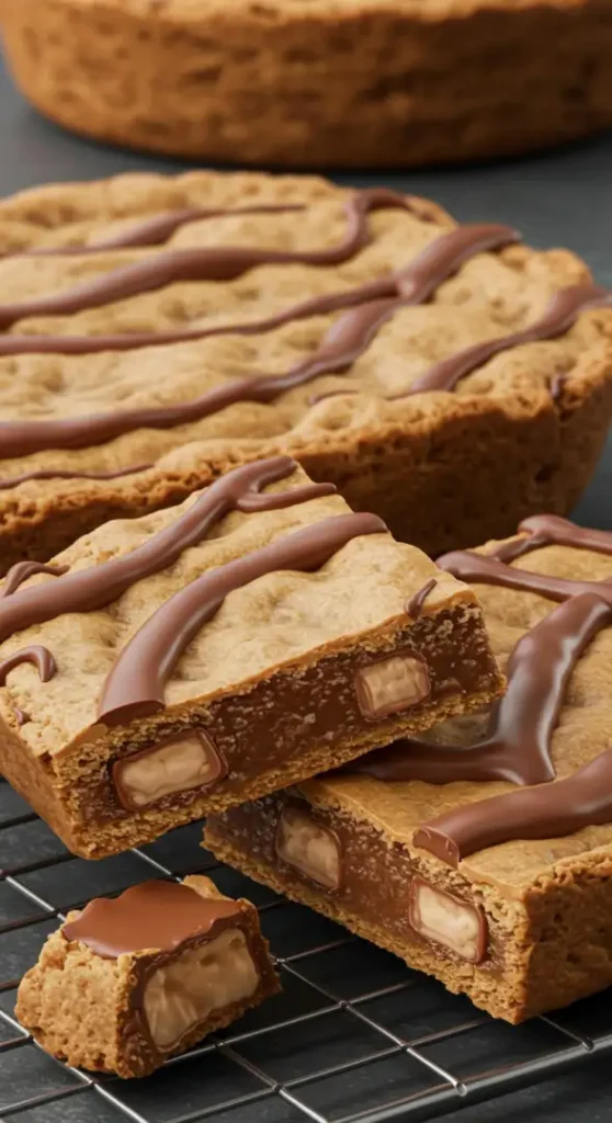 Decadent Twix-Inspired Cookie Bar Recipe
