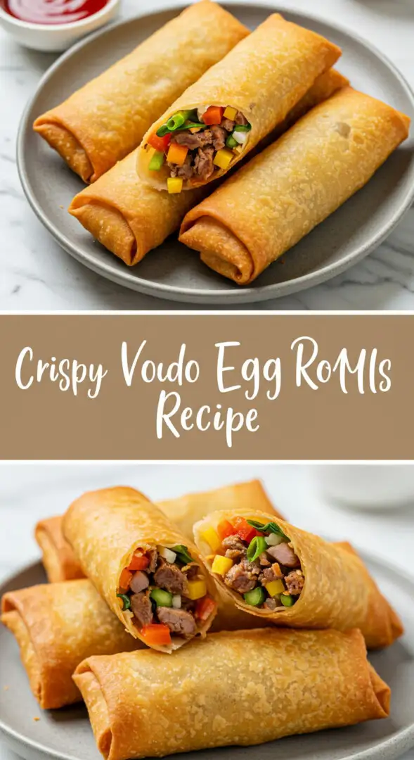 Crispy Voodoo Egg Rolls Recipe