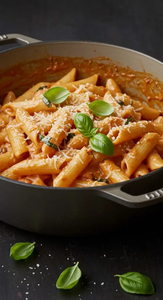 One Pot Creamy Tomato Pasta (So Easy!)